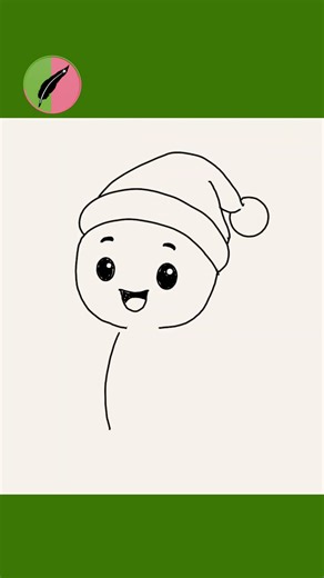 How to Draw a Gingerbread Man 🍪 Holiday Character Fun Drawing with Festive Animation #lidoartworks