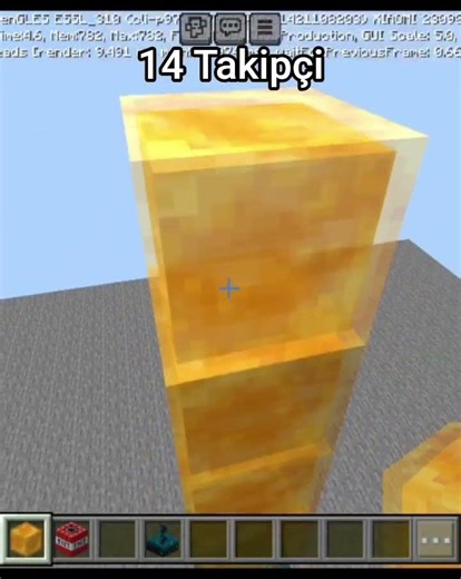 Takipçi Sayım Kadar Blok Diziyoruz. #minecraft #minecraftshorts #minecraftbuilding