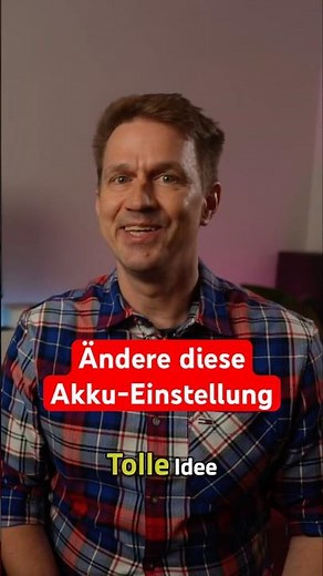 Ändere diese iPhone-Einstellung, um den Akku zu schonen! 📱✅
