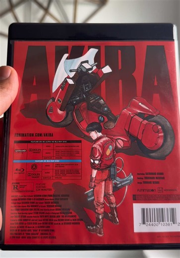 still need to upgrade to the 4k Steelbook but my AKIRA 4K still deserves some love. #akira #akira4k #4kbluray #movie #youcouldsayilikemovies