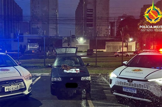 Trio é preso por furto de cabos de energia em área nobre do DF