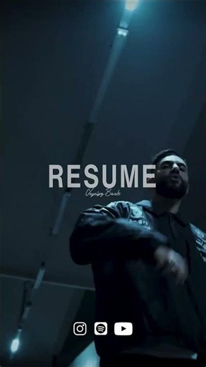 Resume - Hard Motivational Rap Beat | Deep Inspiring Hip Hop Instrumental | Uplifting Type Beat