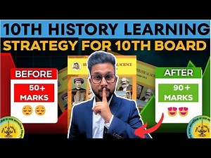 10TH HISTORY LEARNING STRATEGY VIDEO FOR BOARD EXAM 2025 | JR TUTORIALS |