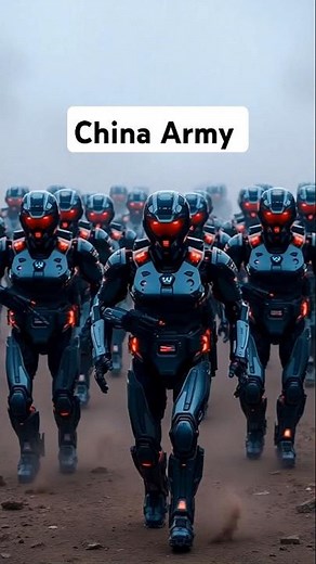China’s AI War Robots Are Real… And Terrifying! 😱🤖 #facts #militarypower #china