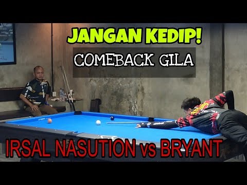 JANGAN KEDIP! Comeback Gila Irsal Nasution vs Bryant (Philippines): Open Billiard Bali