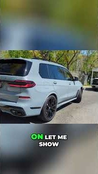 2024 BMW X7 M60i: HUGE SUV Dimensions REVEALED! #shorts