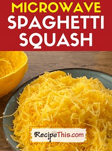 Microwave Spaghetti Squash | Recipe This