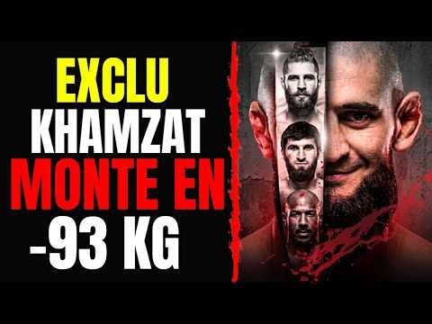 🔴KHAMZAT CHIMAEV MONTE de Catégorie , il va en 93 Kg selon cette ancien Champion UFC !