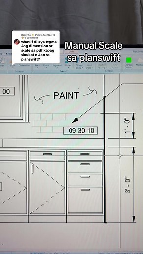 Manual Scale Techniques in Planswift