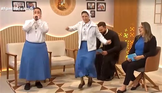 These Brazilian nuns go viral after dropping the beat on Catholic TV