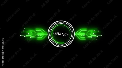 financial business chart with diagrams and stock numbers showing profits and losses over time dynamically, a finance animation. Business economic and finance concept.