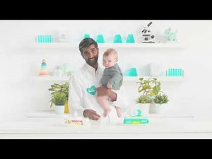 Pampers Free & Gentle Wipes | One Hand Challenge