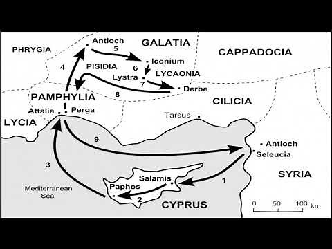 Paul's First Missionary Journey