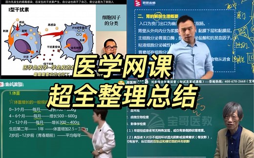 医学生必看之医学网课超全总结（收藏向）