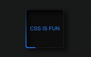 使用 CSS 制作边框流动动画