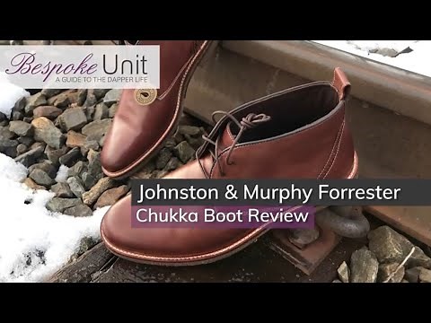 Johnston & Murphy Forrester Chukka Boot Review: A Semi-Formal Boot With Incredible Comfort