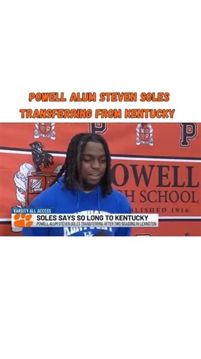 An intriguing addition to the transfer portal is former Kentucky linebacker Steven Soles. Soles led Kentucky in sacks this season and forced two fumbles, but wasn't offered by Tennessee coming out of Powell High School. The former Panther is looking for a new home in 2026. | John Sartori WVLT