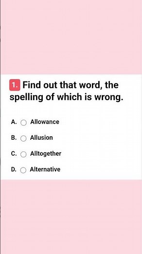 Correct English spelling word for Competitive exams. Write your answer in the comment.