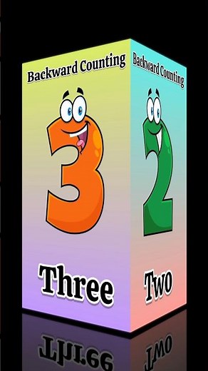 backward counting fun song for children