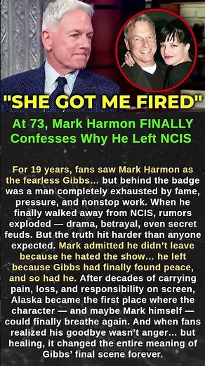 At 73, Mark Harmon FINALLY Confesses Why He Left NCIS #shorts