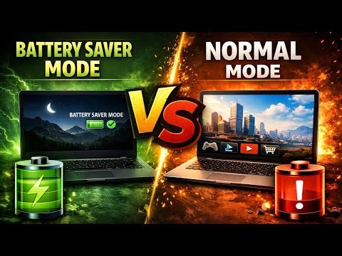 Laptop Battery Saver Mode vs Normal Mode | Which Is Better? | Normal Mode vs Saver Mode
