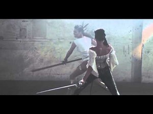 Fantasy Women Battles.com La Zorrita vs. Aztec Warrior