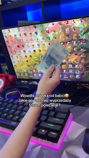 Jakie gry z letniej wyprzedaży Steam polecacie?🤔 #gamer #gry
