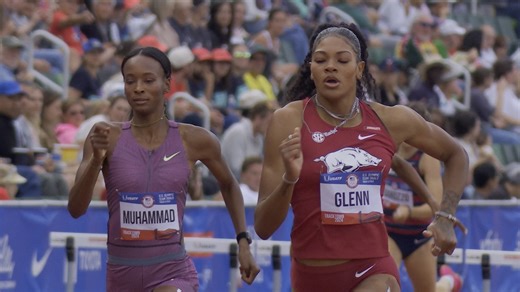 Dalilah Muhammad rolls onto 400m hurdles semifinal