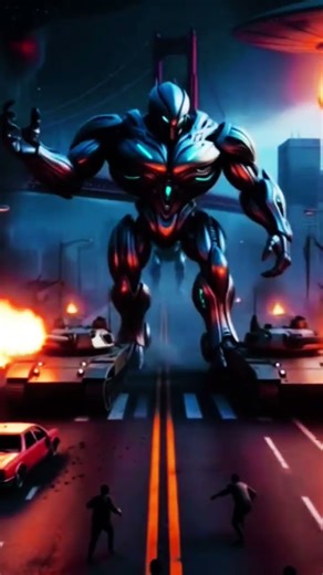 San Francisco city attack by aliens👽👽👽The us Army cant stop them