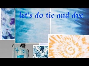 How to Tie and Dye Fabric at Home | Beginner-Friendly Tutorial🙌🏻Make Your Own Colorful Masterpiece🧫🌈