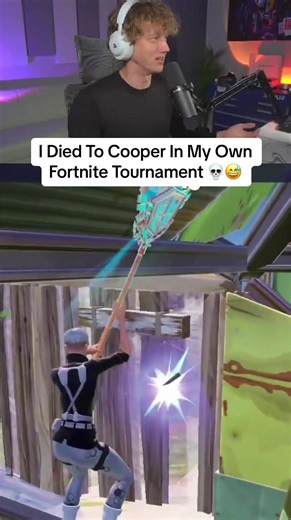 Encountering the FNCS Pickaxe in a Fortnite Battle