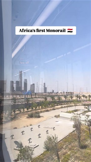 Cairo monorail 🇪🇬🚝