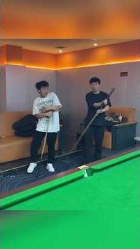 Brain Battle on the Pool Table#fyp #foryou #viral #trending #pool