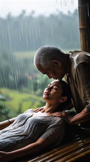 Rain Massage Therapy | Deep Relaxation in Tropical Nature #asmrrain #rainsoul #rainynight