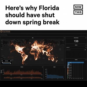 288K views · 2.6K reactions | This data visualization shows exactly why Florida should have shut down spring break | NowThis Impact | Facebook