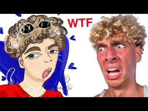 Reacting to your TRASH Fan Art