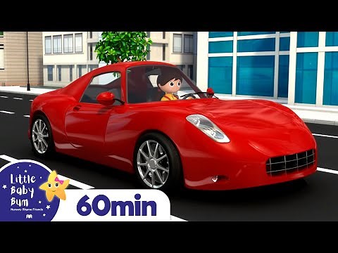 Driving In My Car +More Nursery Rhymes and Kids Songs | Little Baby Bum
