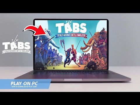 🔧TOTALLY ACCURATE BATTLE SIMULATOR: HOW TO DOWNLOAD & PLAY ON PC / LAPTOP🔥(2024)
