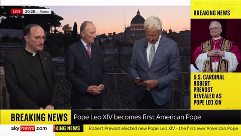 Trump: 'Congratulations' to new pope