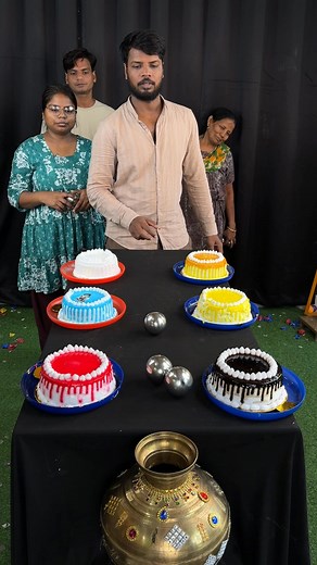 Cake amazing silver ball #reels | Amma challenge