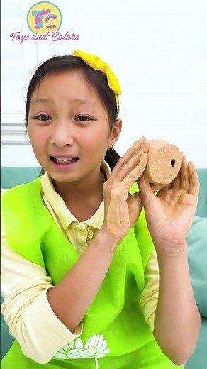 Maddie Learns Patience! Fun Pottery for Kids 🎨