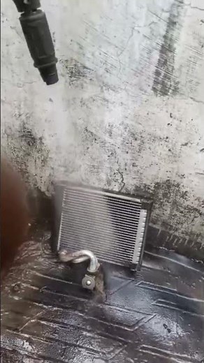 Car Cooling Coil Cleaning #automobile#mechanic #youtubeshorts