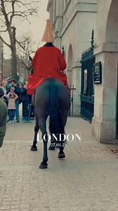 Royal Guard Horse SPOOKED & taken back in ｜ Horse Guards, Royal guard, Kings Guard, Horse, London | King's Guard Parade