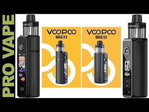 VOOPOO DRAG X/S 3 - IT COULD BE MUCH BETTER!