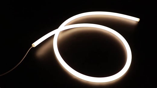 360 Degree Round Flex Led Neon Strip Light 360 Silicone Tube Led Rope Light Flexible Led Strip Light Diffuser Neon 360 Degree