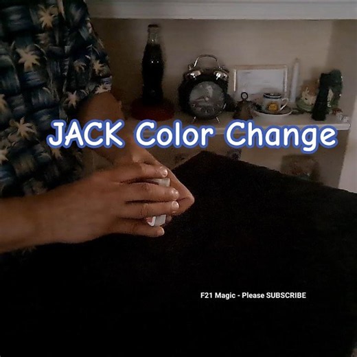 F21 Magic Trick 4869 - Jack Color Change #shorts #magic