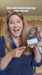 Here's a quick trick to pick the freshest carton of eggs at the grocery store! | Lisa Steele - Fresh Eggs Daily
