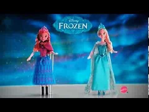 Disney's Frozen 2013 MATTEL Singing Dolls Commercial