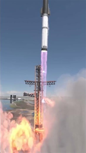 Flight 1 Starship Animation