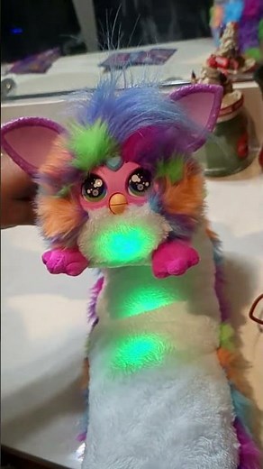 Introducing Rainbow Long DJ Furby😍